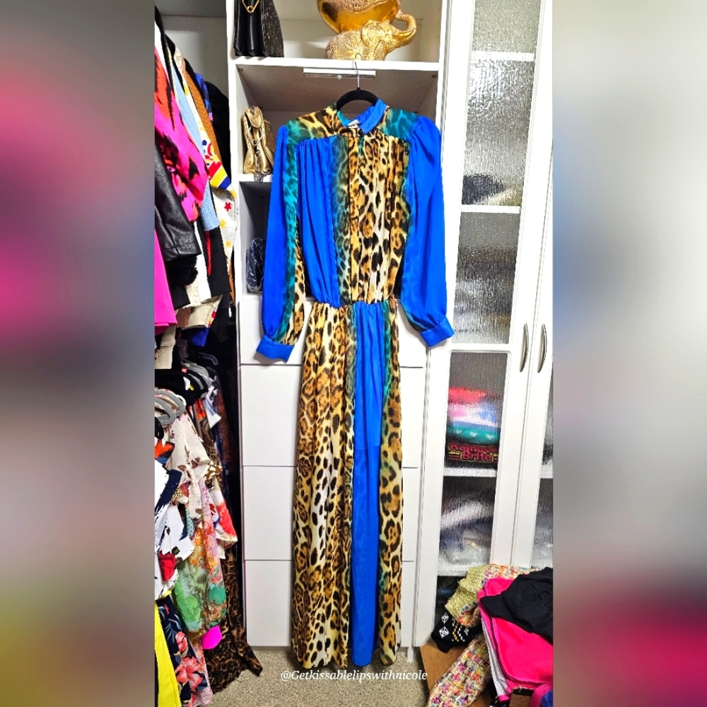 Seneblue & leopard print Dresses